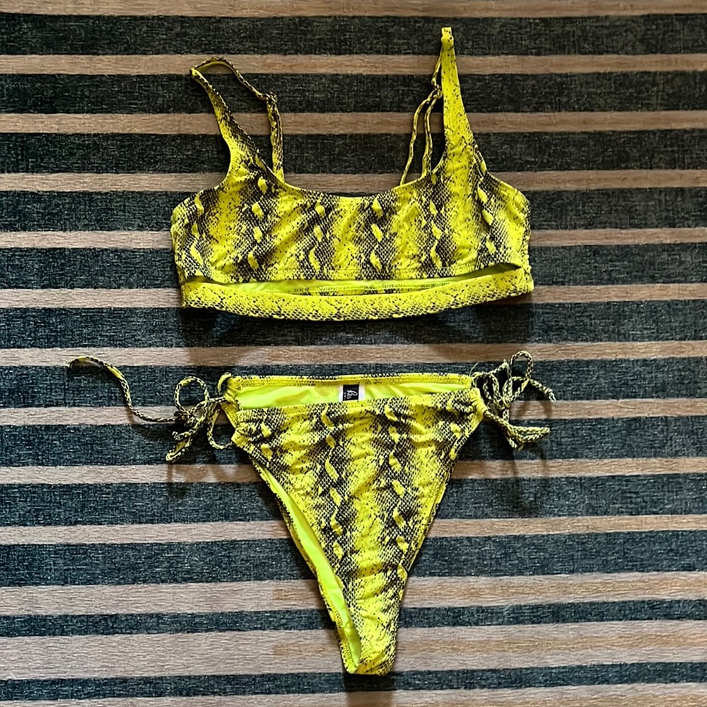 Snake Print Bikini